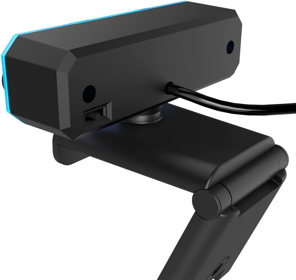 uRage Streaming-Webcam Rec 900 FHD, hochauflösende Full-HD-Qualität, mit integriertem Mikrofon, in s