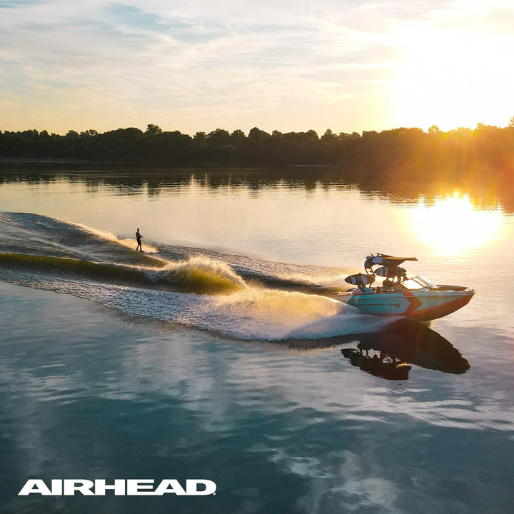AIRHEAD Dyneema Wakeboard-Seil, flach, 4 Fächer, 2,8 m, erhältlich Grün, Grün