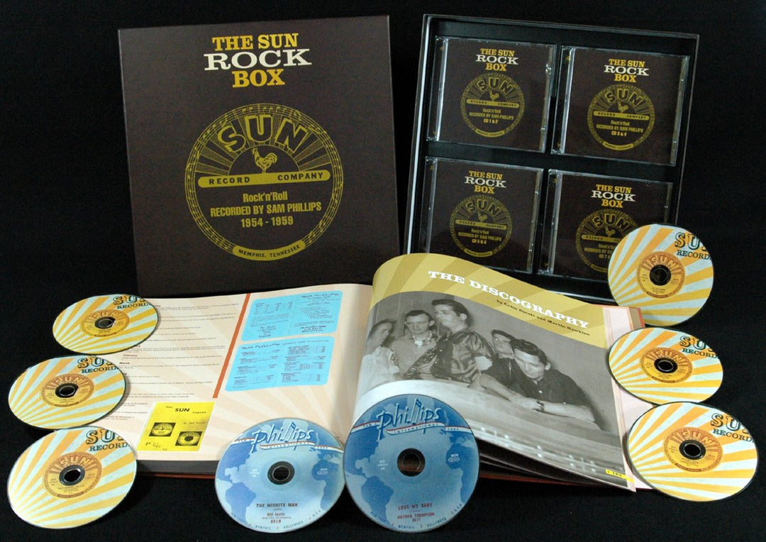 The Sun Rock Box, Audio-CD