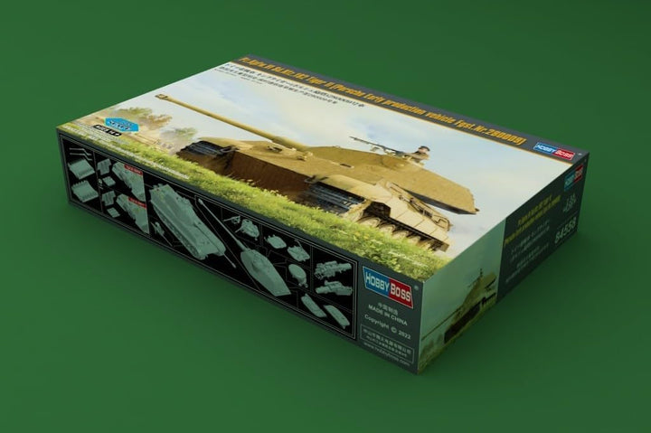 Hobby Boss 84558 Pz.Kpfw.Vi Sd.Kfz.182 Tiger Ii Porsche Early Production Vehicle Fgst.Nr.280009 - ma