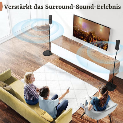 Verstellbarer Ständer für Bose Lautsprecherständer, für Bose OmniJewel Lifestyle 650, Surround Speak