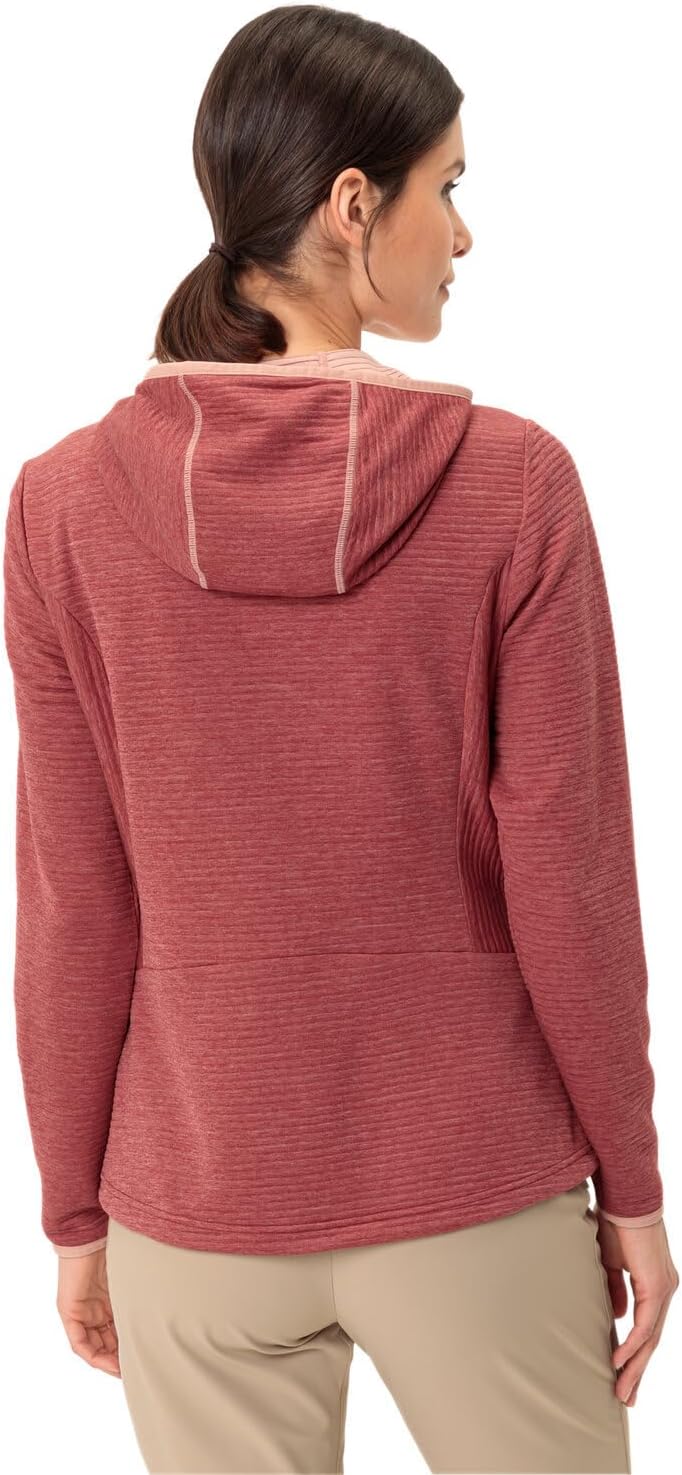 VAUDE Damen Skomer Hiking Jacke Fleecejacke Fleecepullover 36 brick, 36 brick