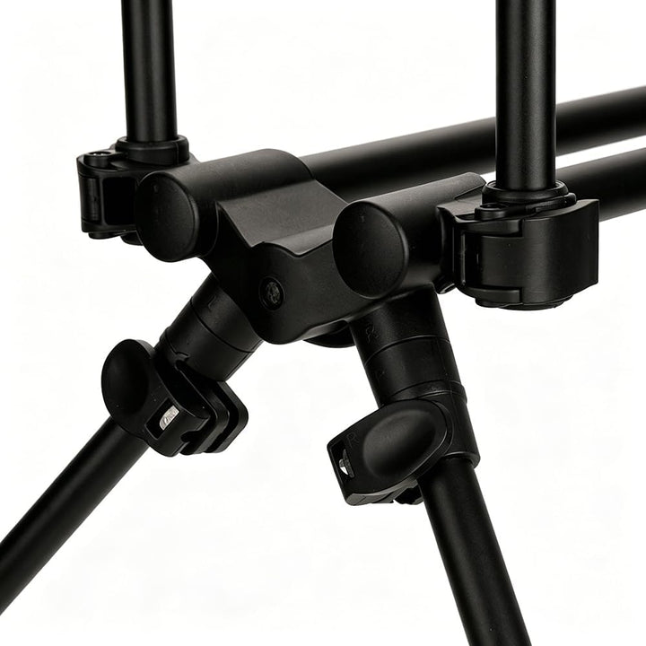 Hirisi Tackle Rod Pod Rutenhalter – 3 Ruten oder 2 Ruten wählbar, – Aluminium Rutenständer mit Tasch