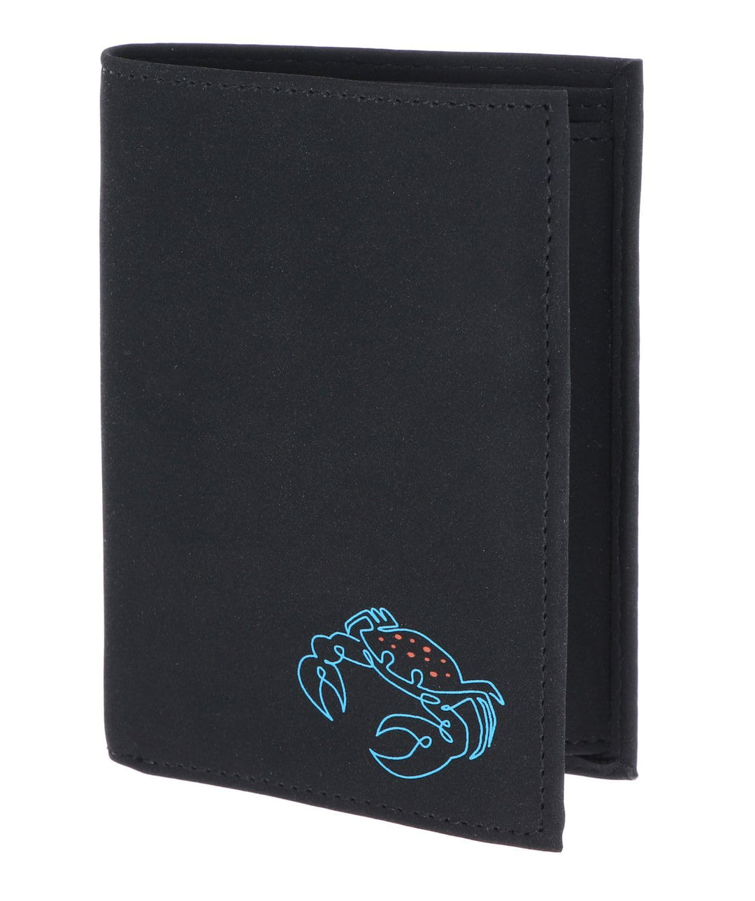Geldbörse New Cryptan RFID Protect Kombibörse Crab Print Cyan Black, Crab Print Cyan Black
