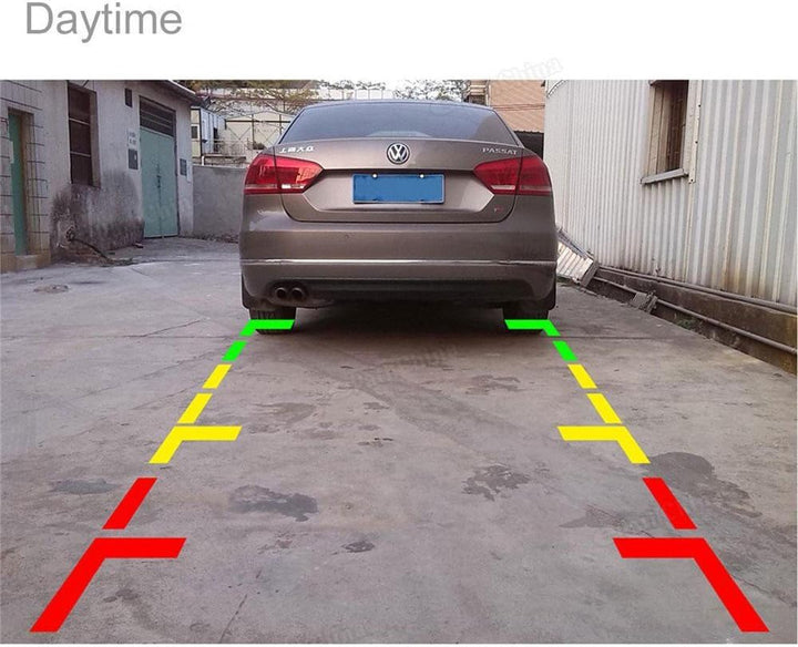 Farb Rückfahrkamera Einparkhilfe mit Hilfslinien geeignet für Mercedes C E CL S Klasse W204 W212 W21