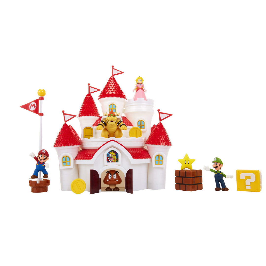 Nintendo NINTENDO SUPER Mario PILZ-PALAST +Figur, 70843-4L, Mehrfarbig, Mehrfarbig