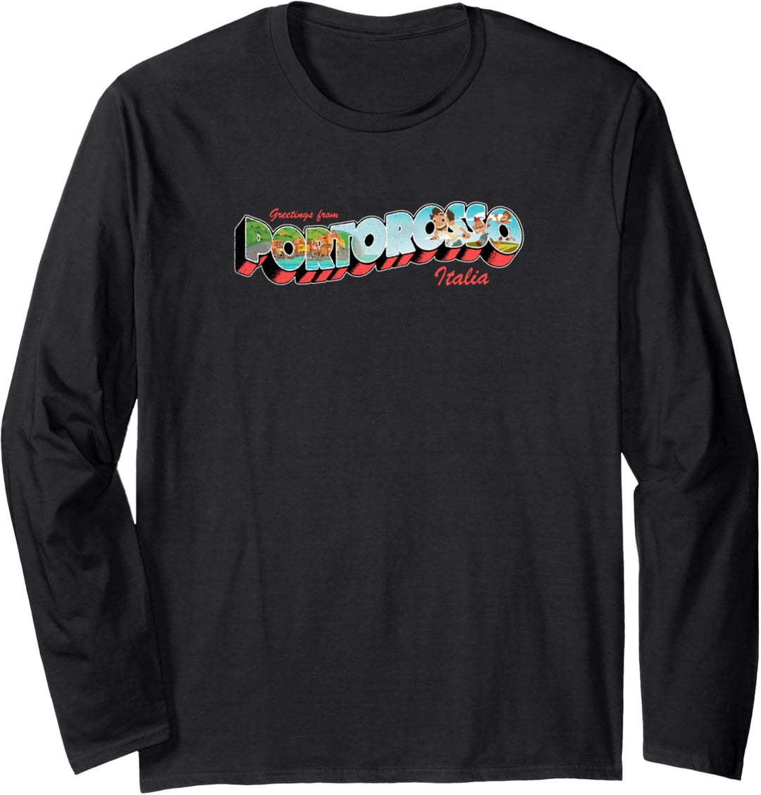 Disney Pixar Luca Greetings From Portorosso Italia Langarmshirt