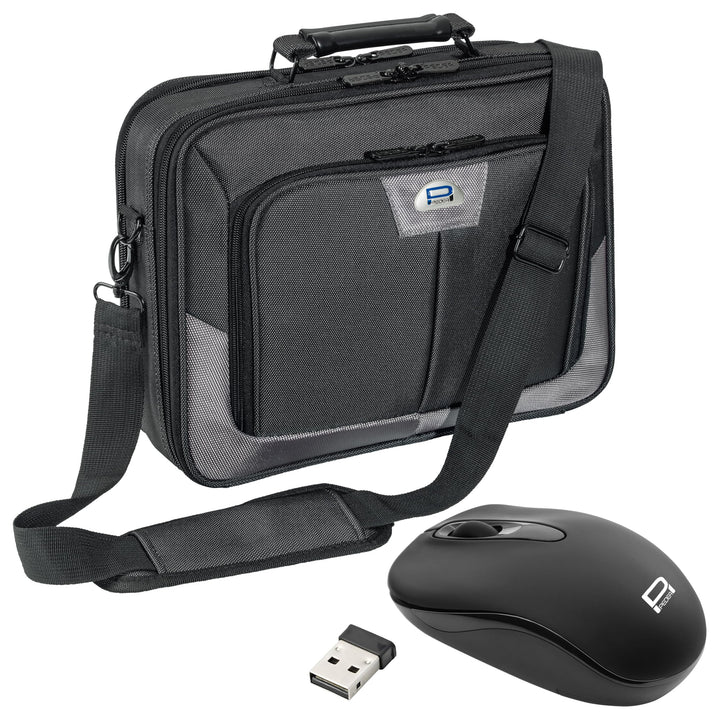PEDEA Laptoptasche "Premium" Notebook-Tasche bis 13,3 Zoll (33,8 cm) Umhängetasche mit Schultergurt