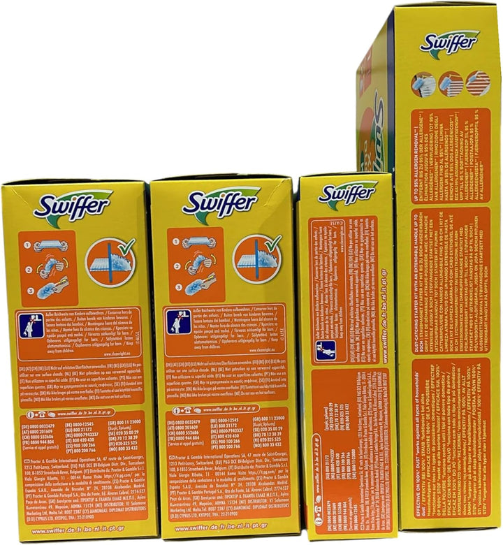 Set Swiffer® Staubmagnet XXL Teleskopgriff + 1 Handgriff + 23 Tücher (XXL)