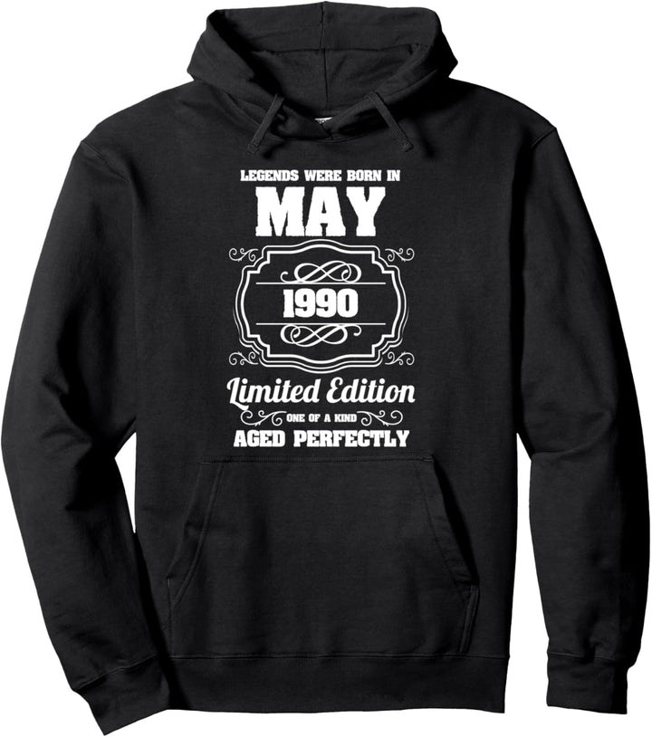 Legenden wurden im Mai 1990 geboren 31. Geburtstag Pullover Hoodie