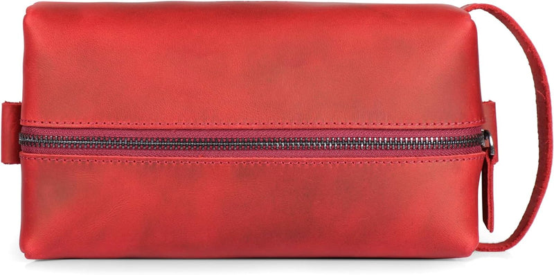 LONDO Reisetasche aus echtem Leder – Unisex Rosso, Rosso