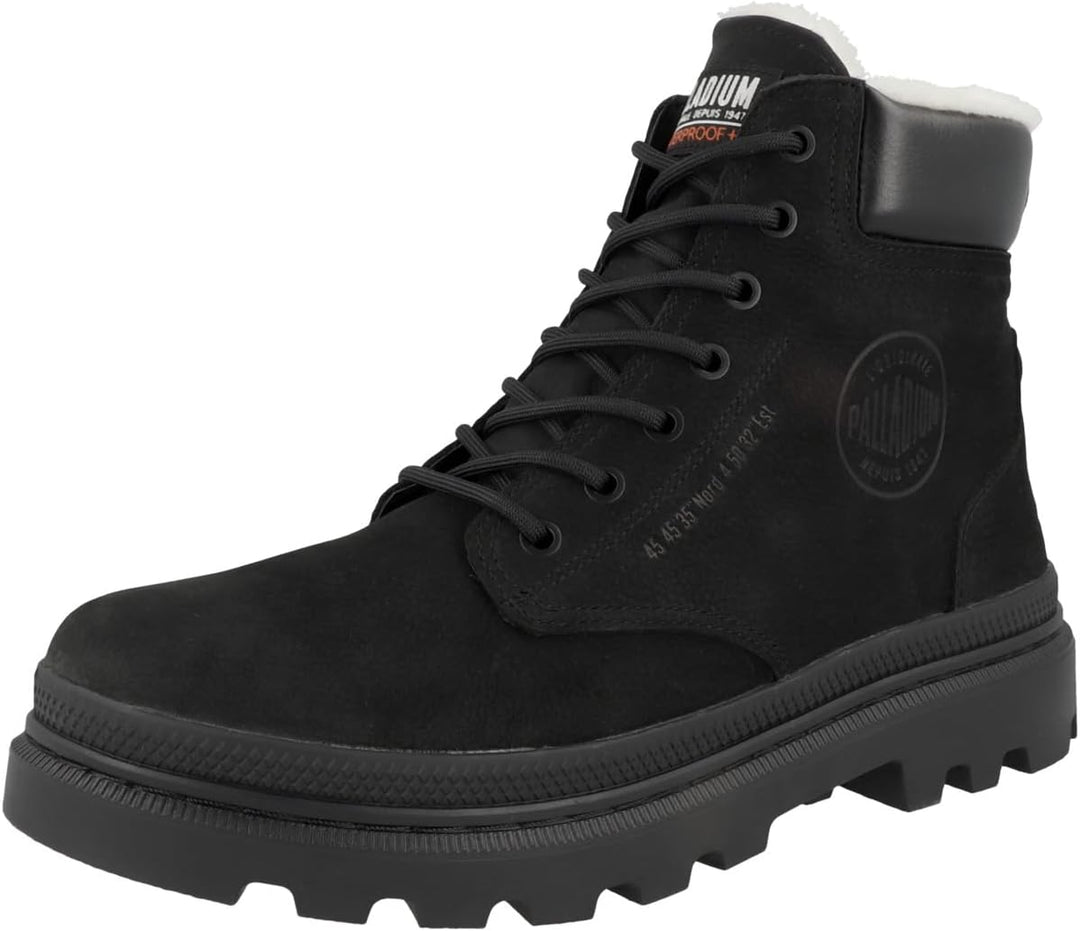 Palladium Unisex Pallatrooper Sc WPS Boots Outdoor 37 EU Schwarz, 37 EU Schwarz