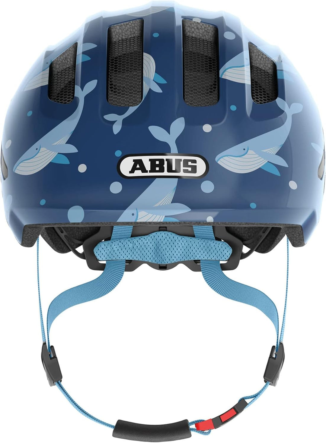 ABUS Kinderhelm Smiley 3.0 - Fahrradhelm mit tiefer Passform, kindergerechten Designs & Platz für ei