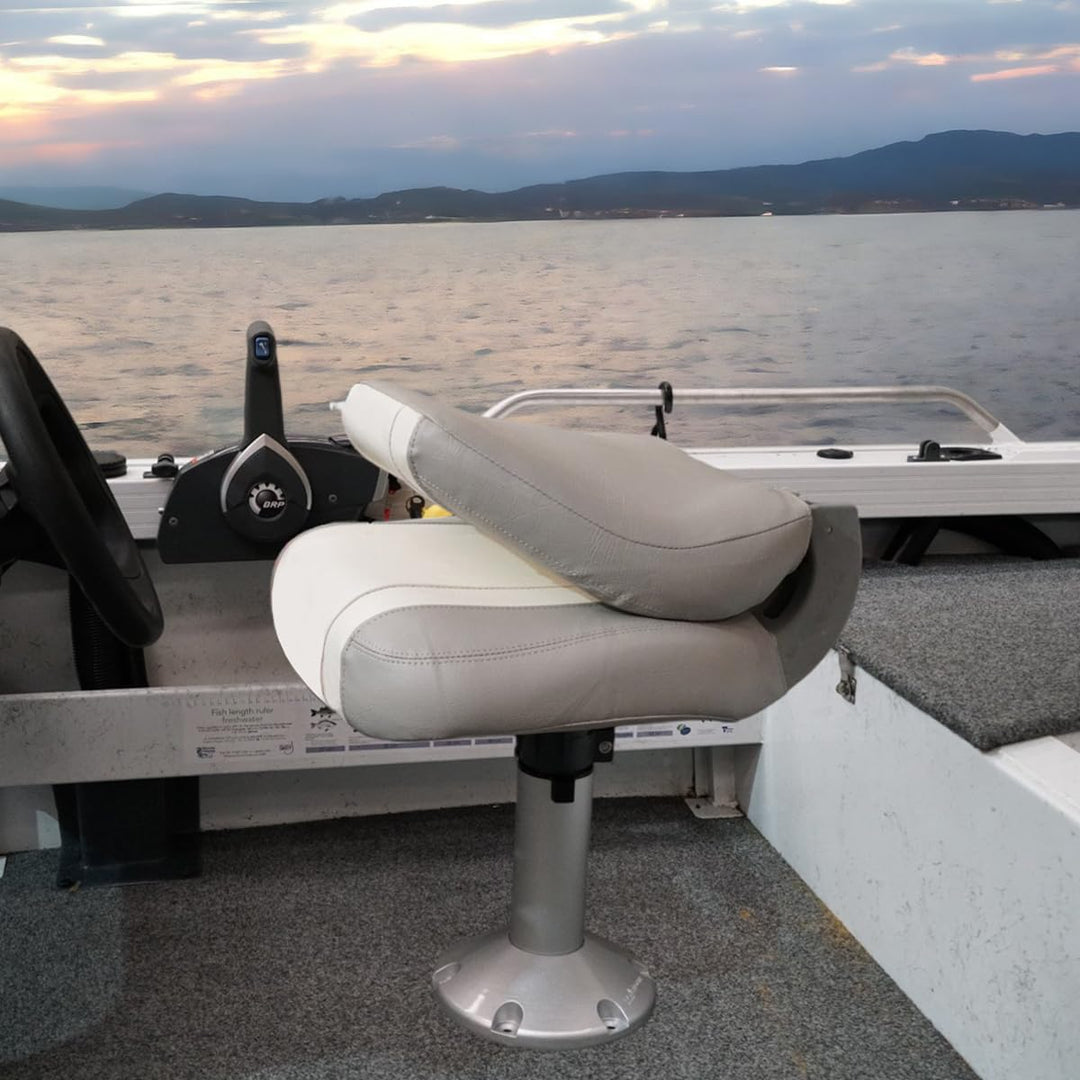 Oceansouth Sirocco Klappsitz für Boote Grau/Weiss, Grau/Weiss