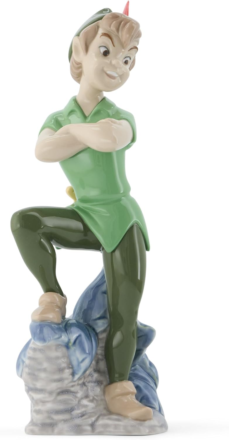 NAO Peter PAN, Porzellan, grün, 28x10cm