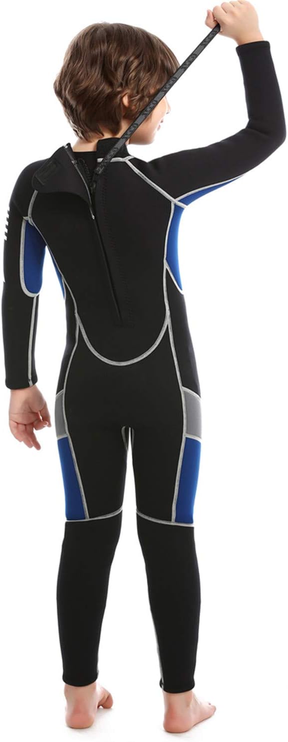 ZCCO Kids Neoprenanzug, 2,5 mm Neopren-Thermo-Badeanzug, Jugend-Badeanzug für Jungen und Mädchen Wär