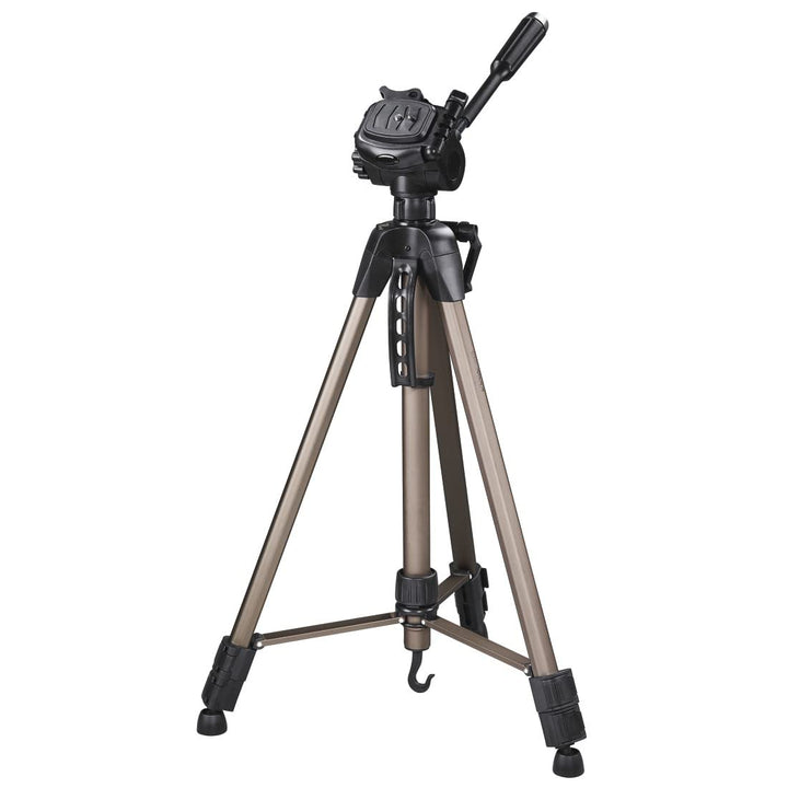 Hama Kamera Stativ Star 62 (Einstiger Dreibeinstativ mit 3-Wege-Kopf, Fotostativ mit 64-160cm Höhe,