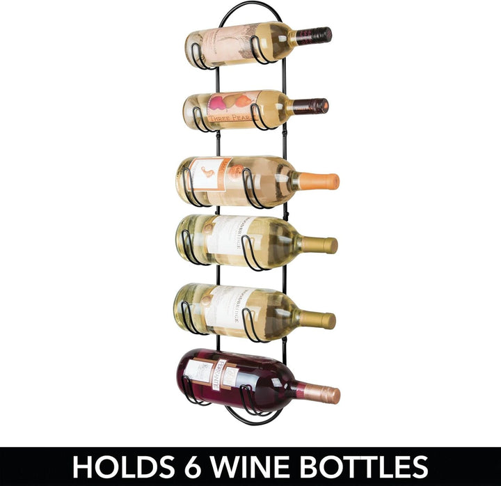 mDesign Handtuchhalter zur Wandmontage – Handtuchablage aus Metall – schickes Badzubehör – auch für