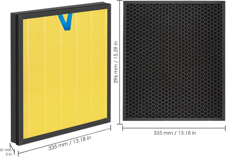2 Stück Vital 200S Pet Care Luftfilter Ersatz HEPA filter für Levoit Vital 200S und Vital 200S-P-Luf