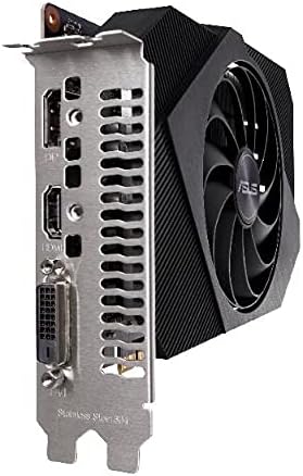 ASUS Phoenix Nvidia GeForce GTX 1650 4GB OC Edition Gaming Grafikkarte (GDDR6 Speicher, PCIe 3.0, 1x
