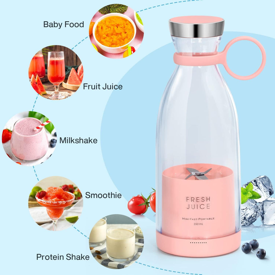 MIAOKE Tragbarer Mixer, modischer, tragbarer Mixer für Shakes und Smoothies, 334 ml, magnetischer US
