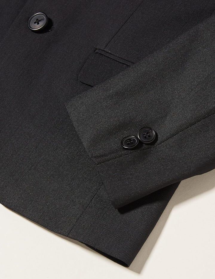 G.O.L. Jungen Bekleidungsset 4-tlg. Anzug, bestehend aus Sakko, Hose, Hemd, Krawatte 146 Schwarz (Bl