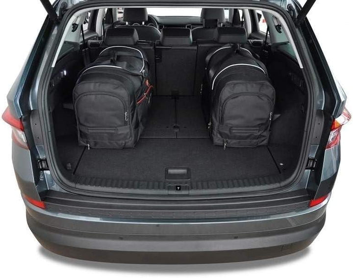 KJUST Dedizierte Kofferraumtaschen 5 stk kompatibel mit SKODA KODIAQ I 2017+
