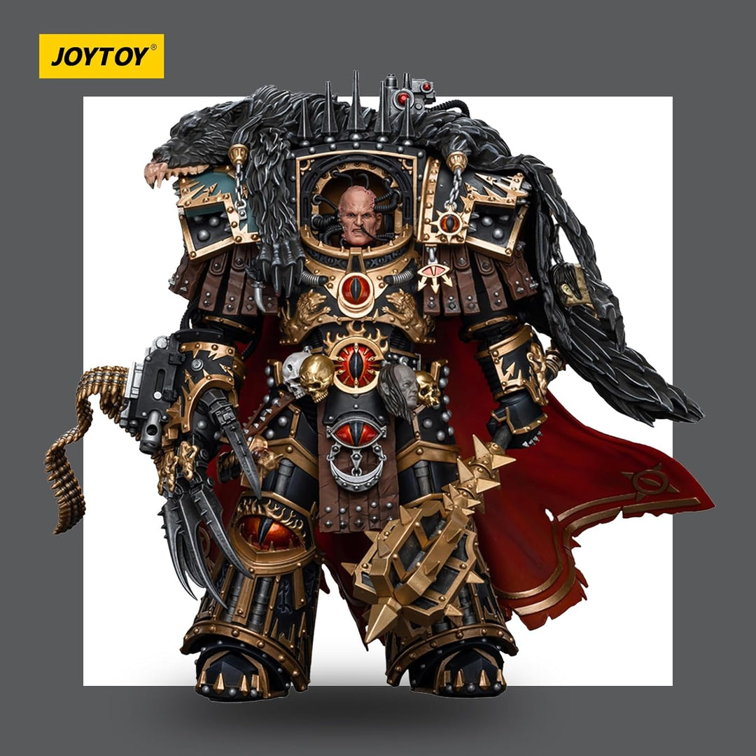 JOYTOY Warhammer 40k Sons of Horus Warmaster Horus Primarch of The XVlth Legion 1/18 Action Figur，Ko
