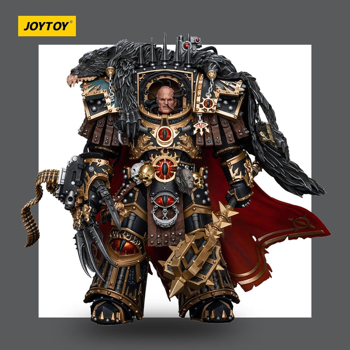 JOYTOY Warhammer 40k Sons of Horus Warmaster Horus Primarch of The XVlth Legion 1/18 Action Figur，Ko