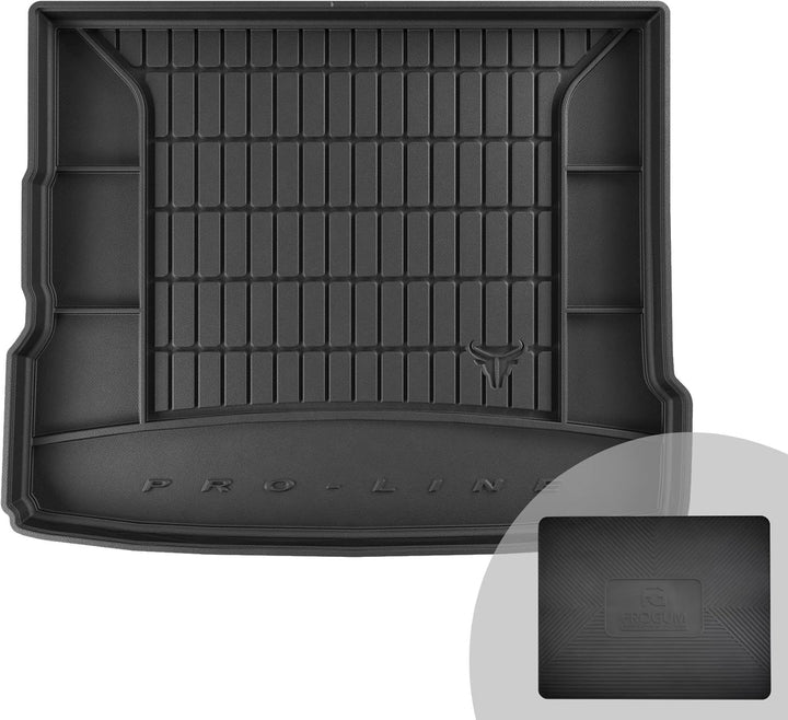 FROGUM ProLine 3D Gummimatte Exklusive Auto Kofferraummatte Kofferraumwanne für Audi Q3 I 2011-2018