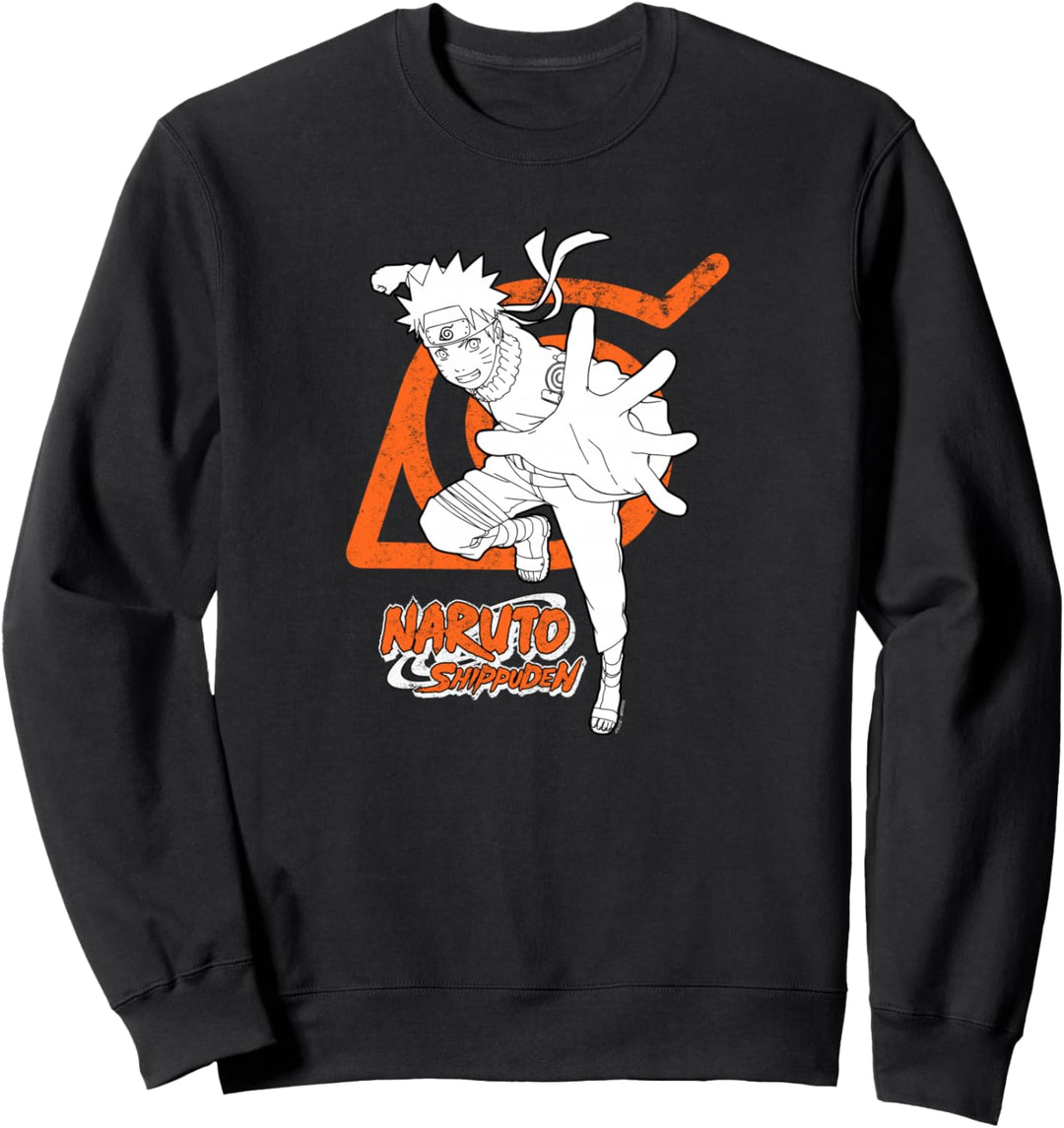 Naruto Shippuden Naruto Hidden Leaf Symbol Sweatshirt