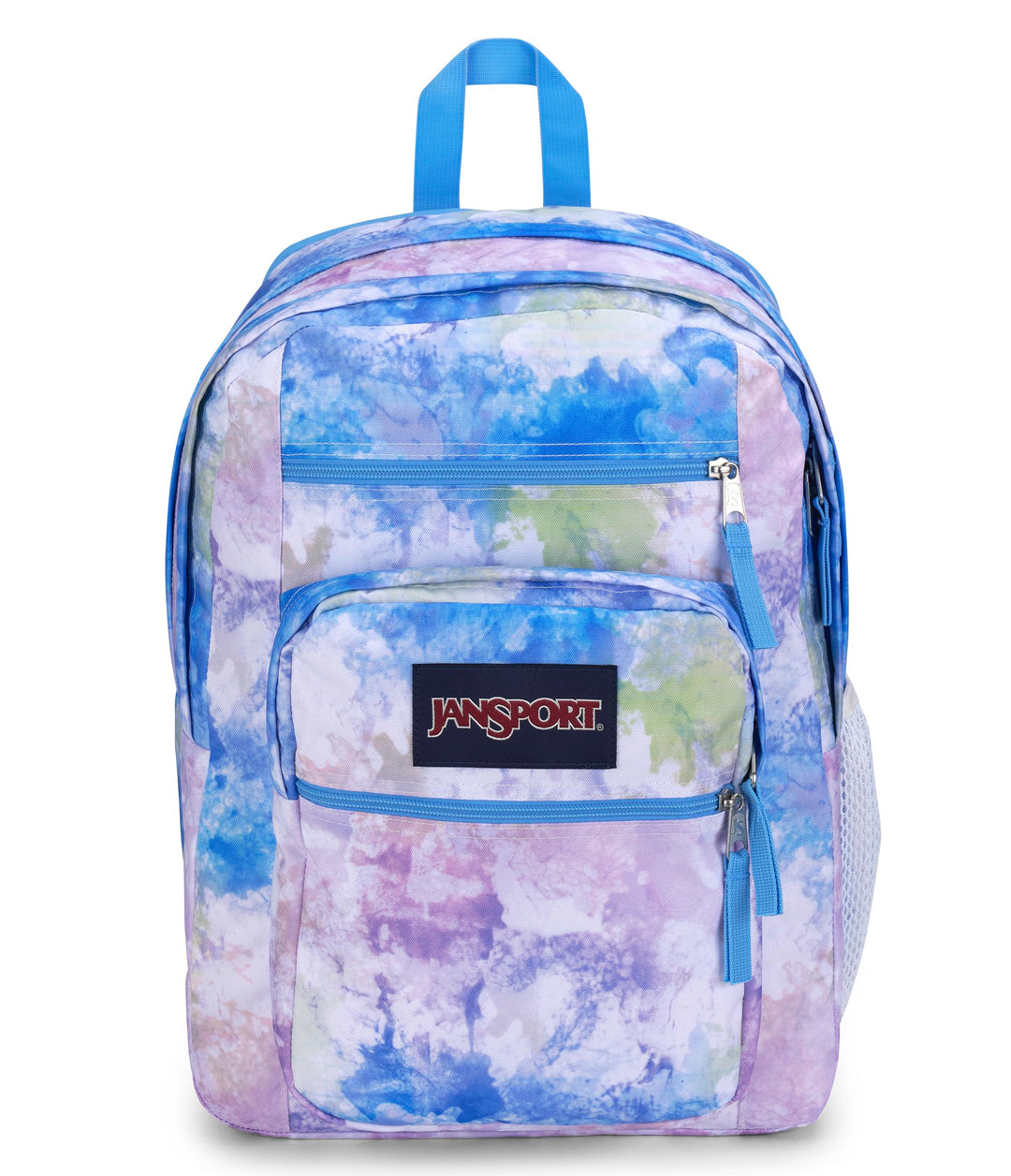 JanSport Big Student, Grosser Rucksack, 56 L, 43 x 33 x 25 cm, 15in laptop compartment Batik Wash, B