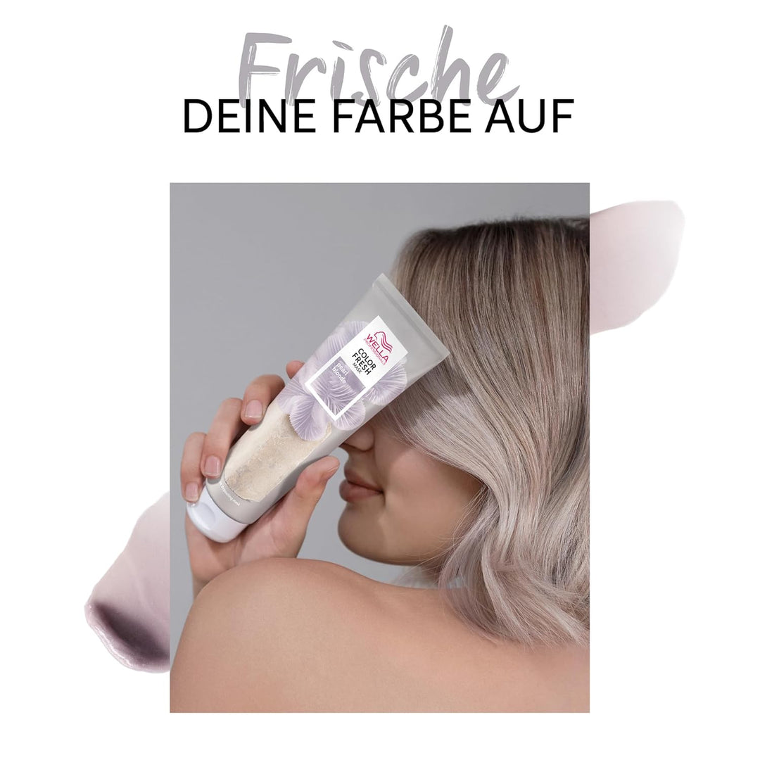 Wella Professionals Color Fresh Mask Pearl Blonde – Haarkur zum Beleben und Verändern der Haarfarbe