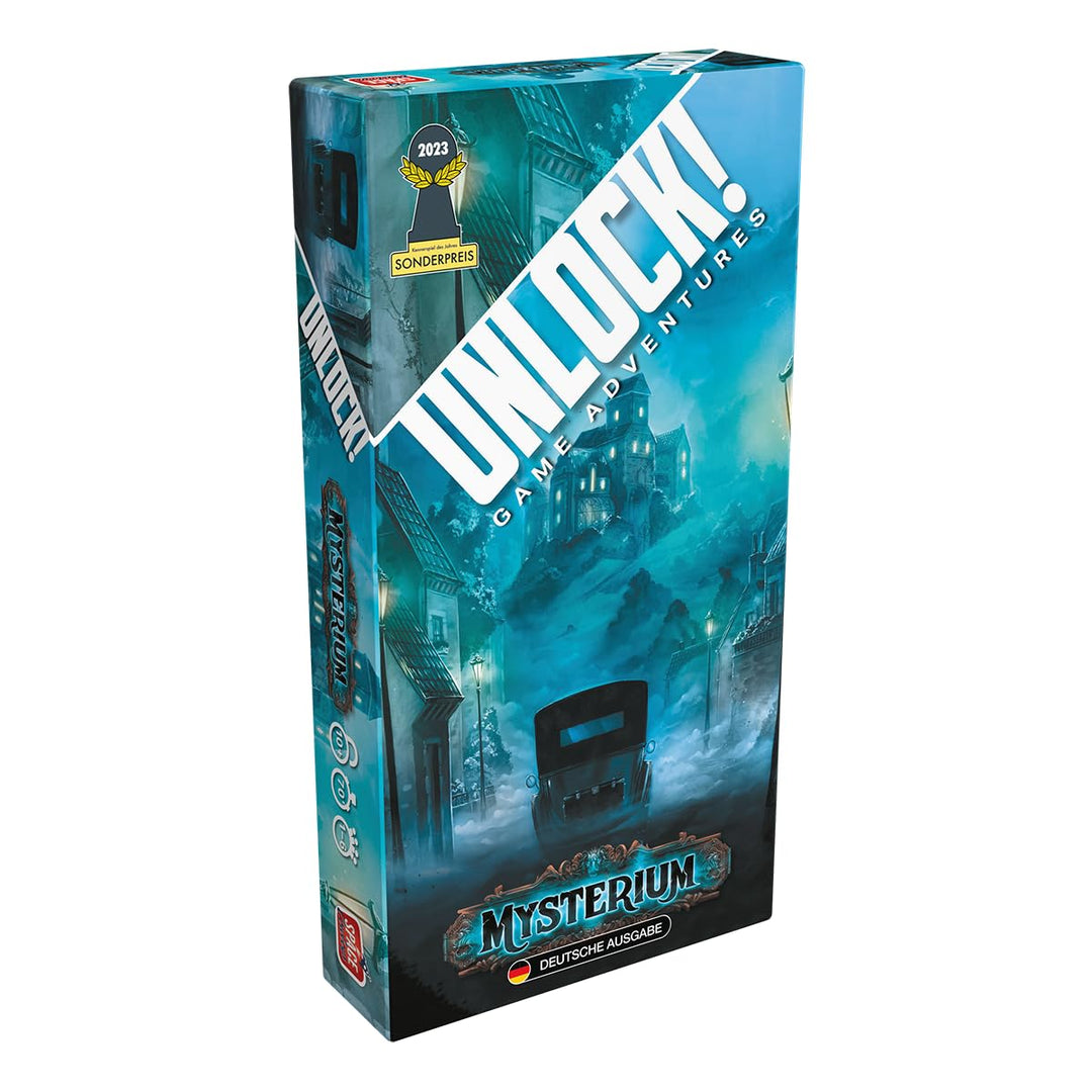 Asmodee, Unlock! – Game Adventures: Mysterium, Familienspiel, Rätselspiel, 1-6 Spieler, Ab 10+ Jahre