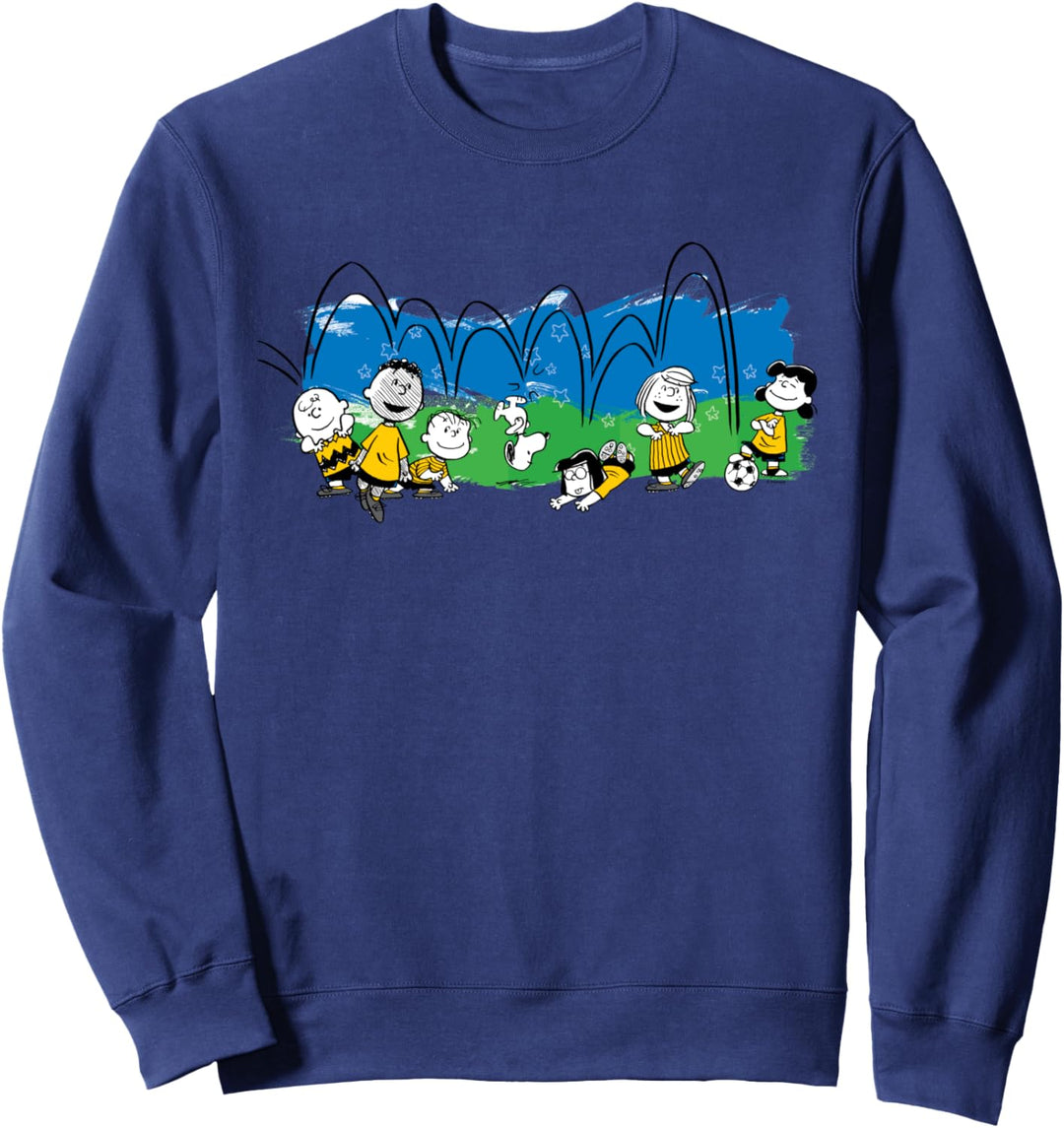 Peanuts Fussballmannschaft Sweatshirt