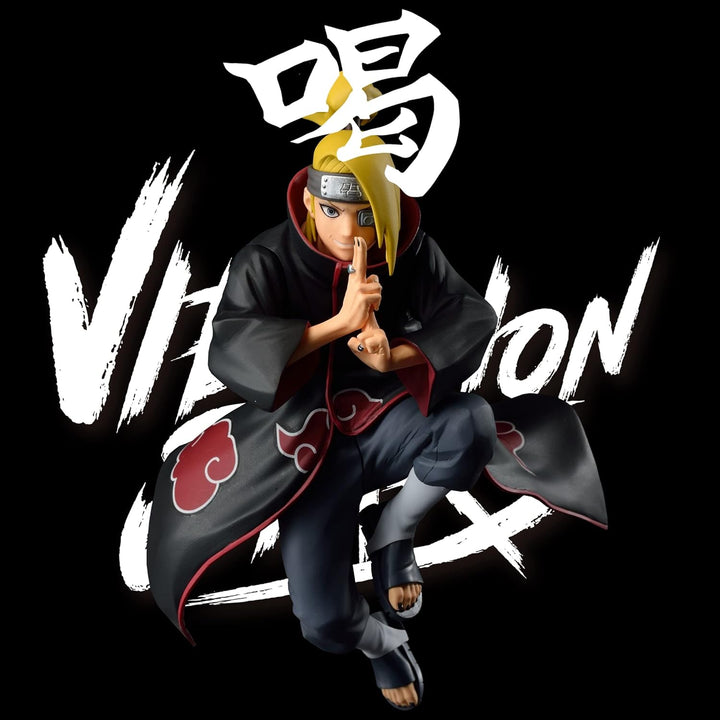 BANPRESTO Naruto Shippuden - Deidara - Figurine Vibration Stars 13cm