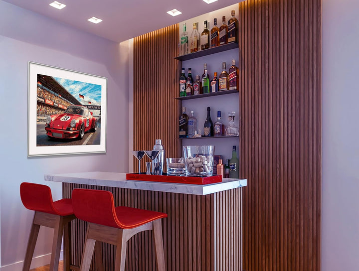 Schipper 609130929 Malen nach Zahlen – Porsche 911 Carrera RSR 2.8 - Bilder malen für Erwachsene, in