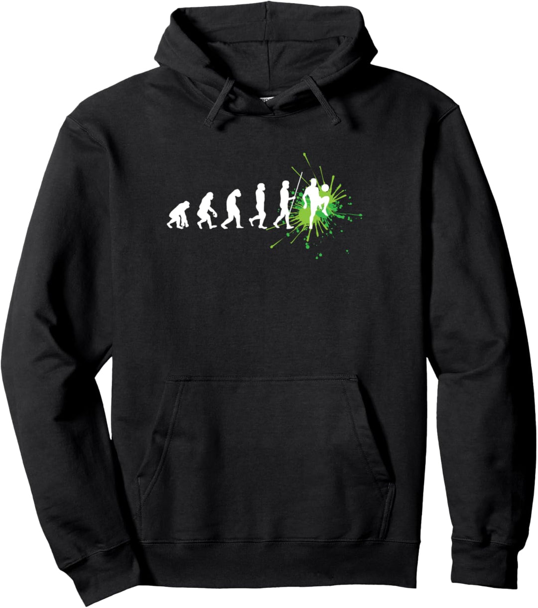 Evolution Fussball | cooles Fussballspieler Geschenk Pullover Hoodie