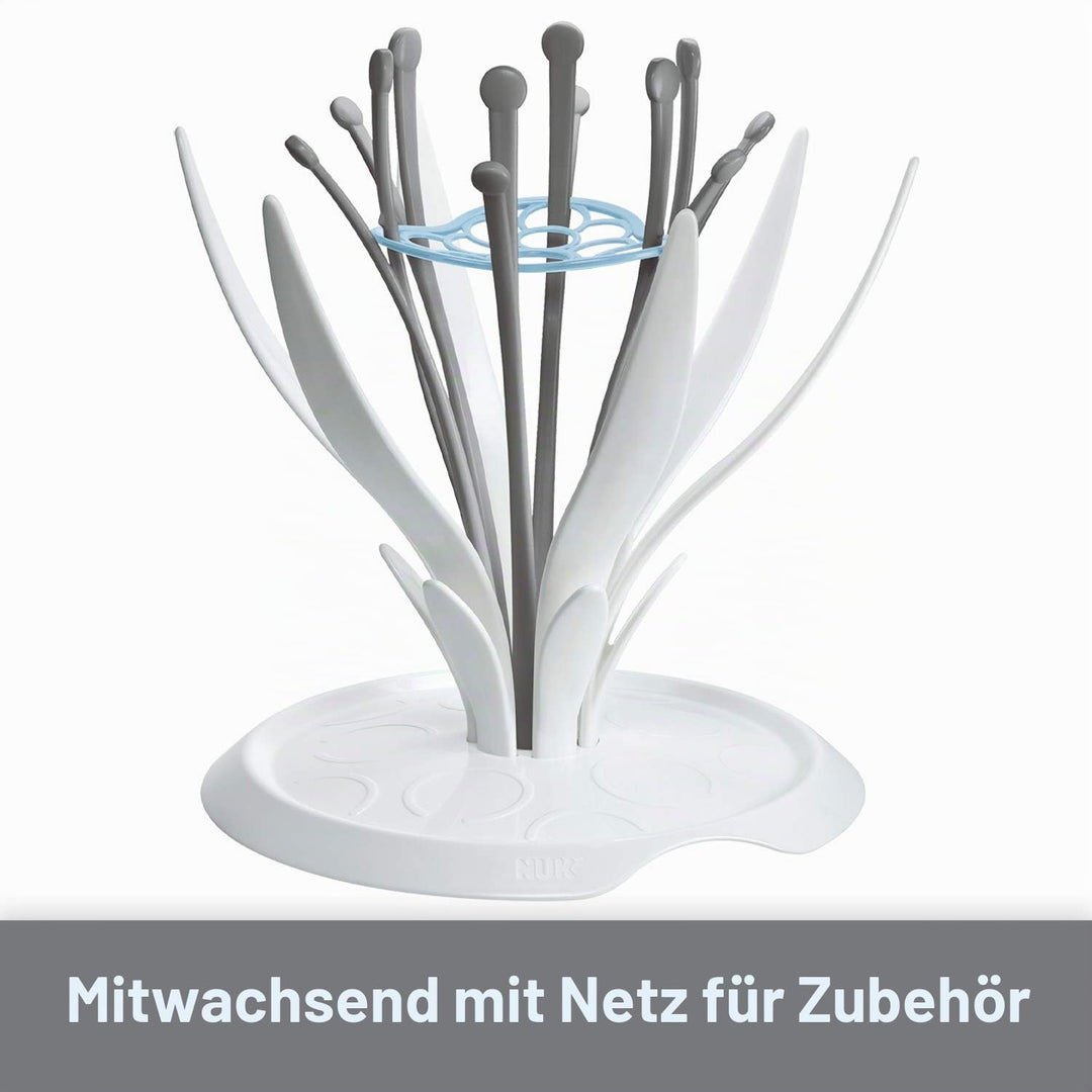 NUK Abtropfgestell für Babyflaschen, für bis zu 6 Flaschen