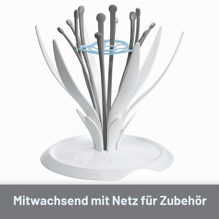 NUK Abtropfgestell für Babyflaschen, für bis zu 6 Flaschen