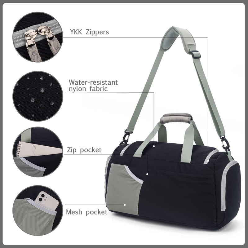 WindTook Sporttasche Damen 35L Fitnesstasche Reisetasche Frauen Trainingstasche Duffel Bag Weekender