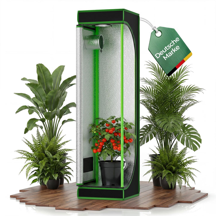 Kingpower Grow Box Grow Zelt für Pflanzen Growbox Gewächshaus Garten Anzucht Gemüse Kräuter Schrank