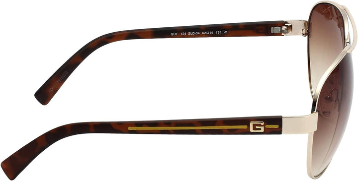 GUEX5 GU0124 62H73 Sonnenbrille GU0124 62H73 Aviator Sonnenbrille 60, Gold