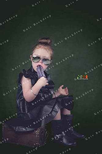 Kate 3x3m Foto Hintergrund Dunkelgrün Steigung Retro Einfarbig Hintergrund Fotografie Neugeborene Fa