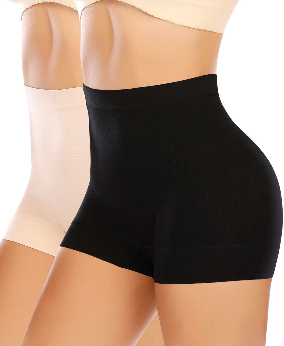Nahtlose Miederhose Leicht Formende Bauchweg Unterhose Damen Shapewear Kurze Leggings Miederpants Un
