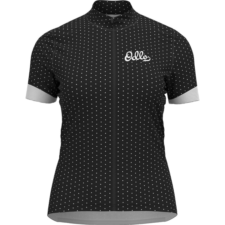 Odlo Herren Essentials_411961 Radtrikot mit Reissverschluss (1er Pack) XS Black - White, XS Black -
