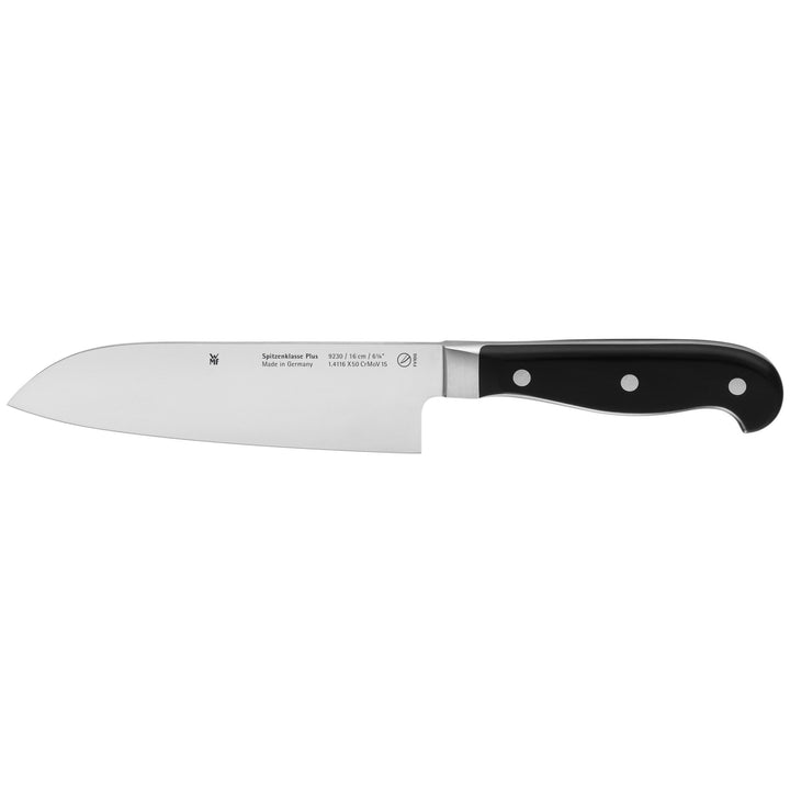 WMF Spitzenklasse Plus Santoku Messer 30 cm, Made in Germany, Messer geschmiedet, Performance Cut, S