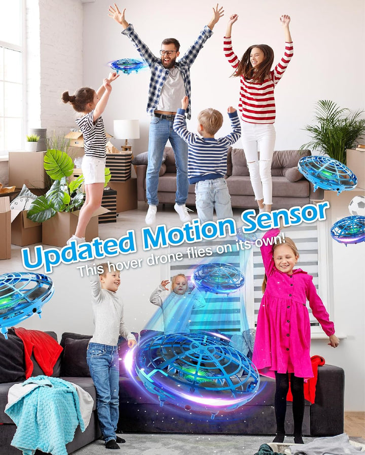 Mini Drohne für Kinder, UFO Fliegender Ball, Infrarot Induktion handgesteuertes Flugspielzeug, Gesch