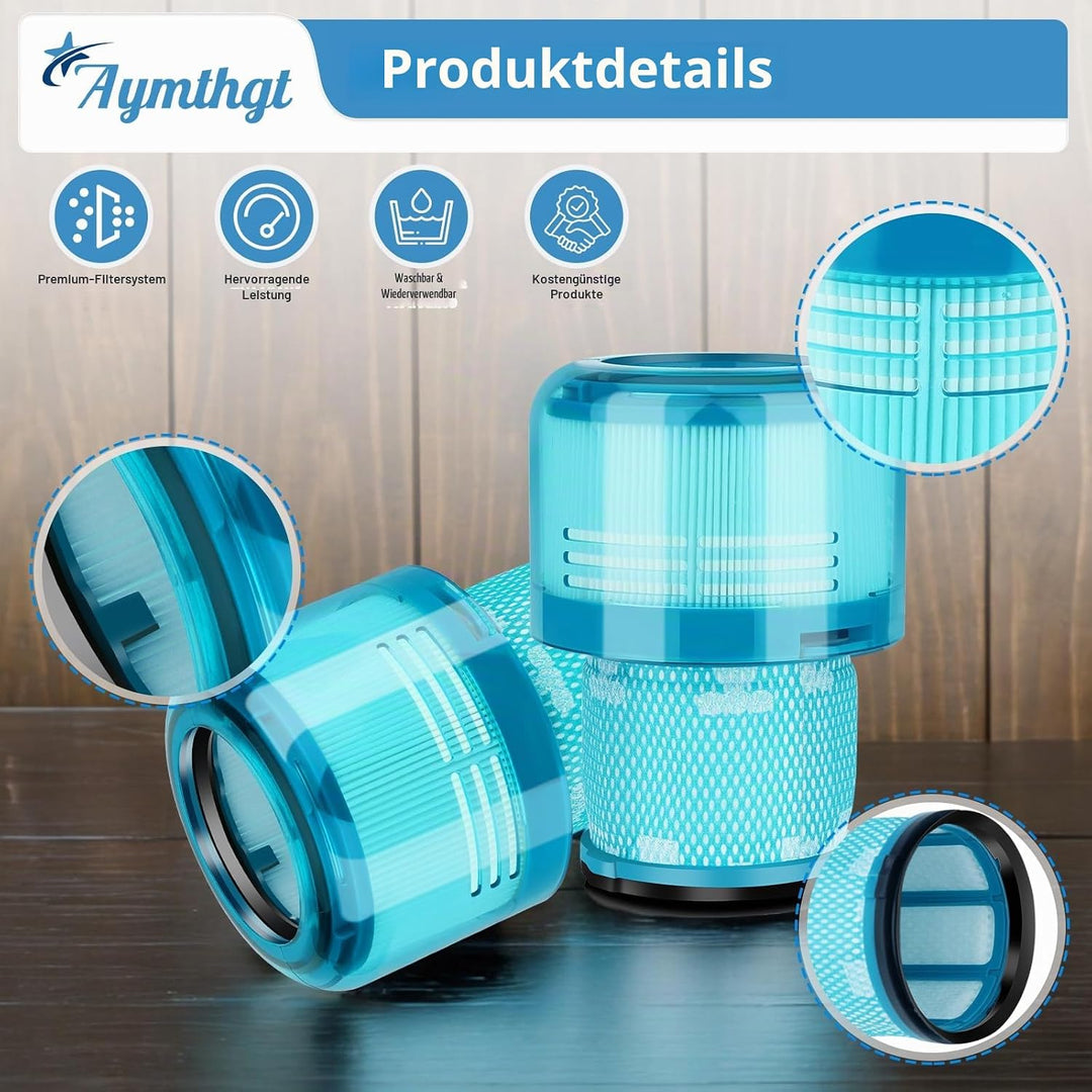 Filter für For Dyson V15 V11, 3 Stück V15 Detect Filter Für Dyson V15 V11 SV14 SV17 SV22 Detect Anim