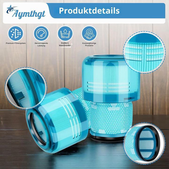 Filter für For Dyson V15 V11, 3 Stück V15 Detect Filter Für Dyson V15 V11 SV14 SV17 SV22 Detect Anim